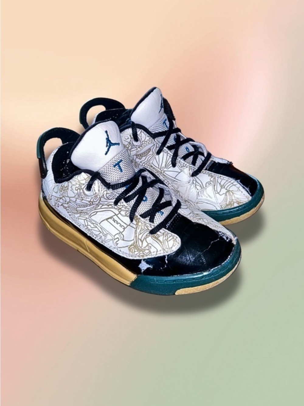 Jordan Dub Zero ‘Laser’ Toddler Shoes Size 9C